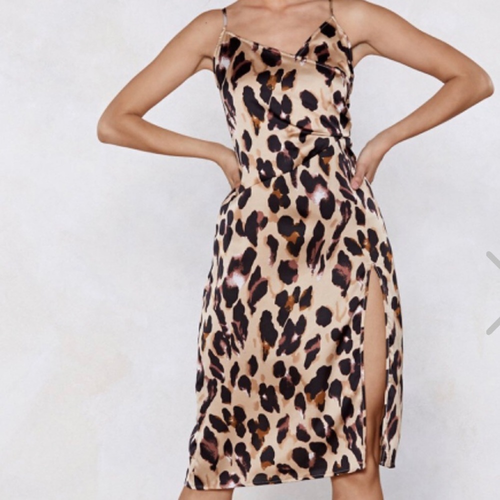 NASTY GAL LEOPARD DRESS